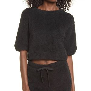 NWT BP Cozy Ultra Soft Fleece Crop Top Size XL